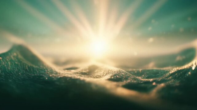 Ultra-Pristine Sustainable Bokeh Horizons Loop | 4K Recycled Light Orbs Biomorphing Background