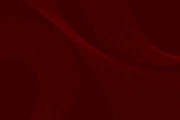 Obraz premium Abstract red wave background with flowing curves and soft gradients, creating a modern, elegant, and dynamic visual style