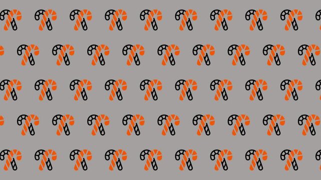 Festive Candy Cane Pattern for Holiday Backgrounds and Designs.