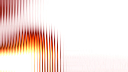 Illustration of abstract orange light streaks on transparent background with copy space for text © Graphics Door