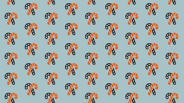 Festive Candy Cane Pattern for Holiday Cheer.