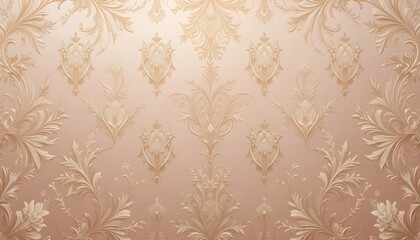 Bright Luxury Vintage Wedding Seamless Wallpaper Background