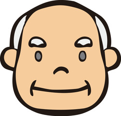 Fototapeta premium 人物のアイコン 女性 男性 子ども ワンポイント