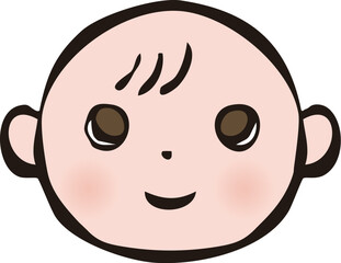 人物のアイコン　女性　男性　子ども
ワンポイント