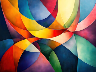 Abstract forms align to express the resilience of connection