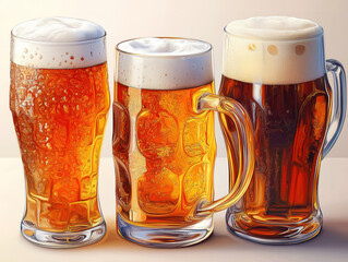 Toast to Golden Beer and the Joy of Great Company