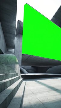 Minimal_Architecture clean indirect lighting scene 1 with clean indirect lighting effect minimal_architecture style featuring