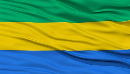 Obraz premium flag of Gabon