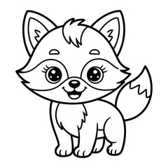 Cute raccoon