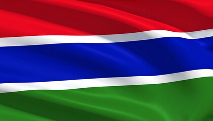 flag of The Gambia