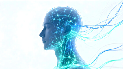 Obraz premium Neural Network Human