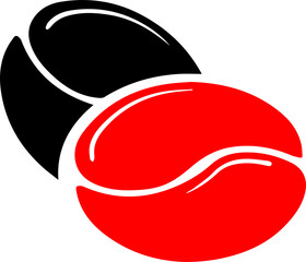 Coffee Bean Vector Icon