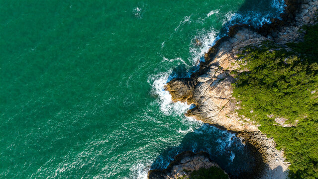 aerial view of the sea - Powered by Adobe