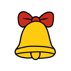 Festive Christmas icon set vector illustration