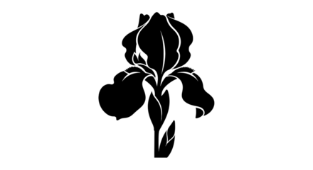 Abstract light trails in dark background representing data or network