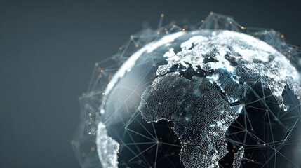 technology innovation and global connectivity concept