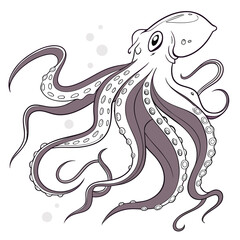 sea horse vector illustration © Huzafa