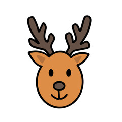 Festive Christmas icon set vector illustration