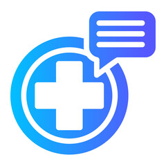 medical chat icon