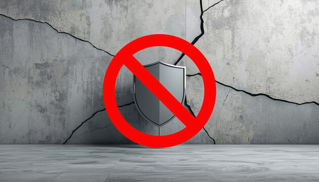 Security breach alert, protect your company from cyber threats with vigilance and robust system defenses, a visual metaphor for vulnerabilities and prevention