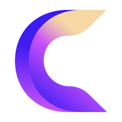 Letter C Logo Design. Modern Abstract Symbol Vector.