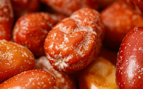Jida berries close-up as background