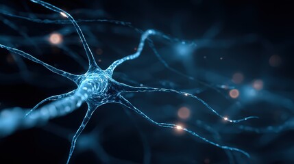 Abstract Representation Of Neuron