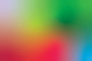 Soft multi color gradient background