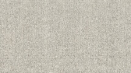 Neutral light beige linen fabric texture. High-resolution top view detailing the rough, woven fiber pattern and grainy surface.