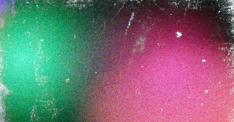 Vibrant Green and Pink Sparkle Texture with Frosted Edges Abstract background