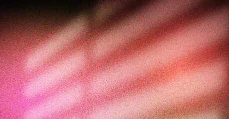 Textured pink and red abstract with dynamic diagonal light patterns and a granular effect Abstract background