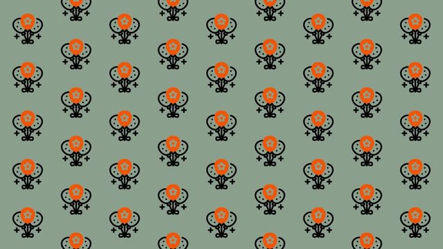 Floral Pattern Design - Seamless and Repeating for Textile Prints.