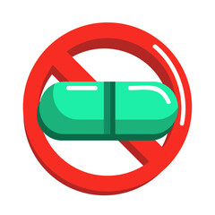 symbol no drug sign	
