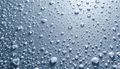 frosted silver grey 120: icewashed silver, fine crystalline grain, soft silver blue glow, accented with transparent sheen spots, composition: large negative space for focal content