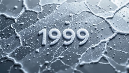 frosted silver grey 199: soft snow silver tone, micro etched frost, subtle overhead frost gleam, accented with faint icy crack patterns, composition: soft vignette for centered logo