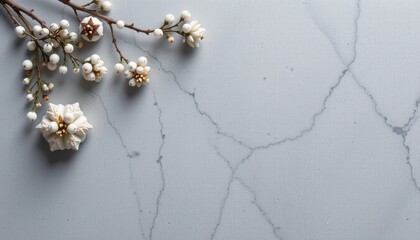 frosted silver grey 200: winter steel grey, fine crystalline grain, subtle overhead frost gleam, accented with transparent sheen spots, composition: balanced vertical layout, use: spa brand visual