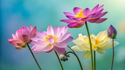 The Serene Lotus Garden:  of Purity Art Prints, Photography, Inspirational Content