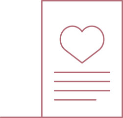 love envelope. love letter and hearts for banners, cards. Valentine's day.