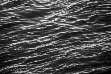 Monotone texture of shifting water ripples