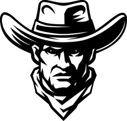 A cowboy man mean cowboys sports team mascot 