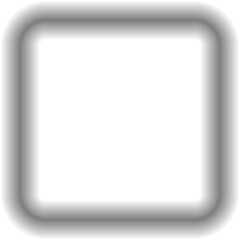 Square Drop Shadow. Transparent Overlay Frame. 