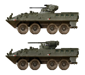A collection of Armored Fighting Vehicles concepts (top: Piranha II Marder, bottom: Piranha II Shkval). Individual images, in full size, can be found in the portfolio or by name in the site search