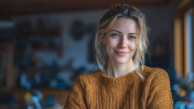 Female warehouse worker manages product inventory and oversees distribution for shipping and manufacturing industry. - Powered by Adobe