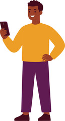 smartphone character