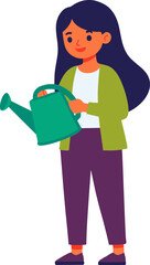 Fototapeta premium watering can Women