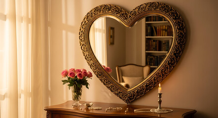 heart shaped window