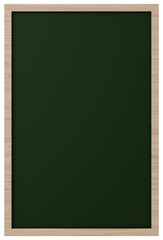 3D素材_フレーム_黒板_長方形