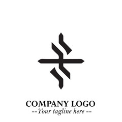 Obraz premium Sleek Electrical Logo Symbol on a Clean White Background for Modern Branding Design Elements Art