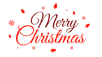 Merry Christmas Text Design