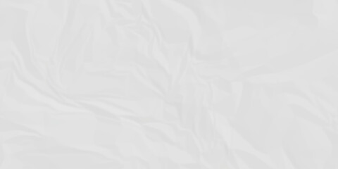 Paper texture background, Old paper background ripple soft white pattern wave crumple. Crushed and creased soft paper. Abstract wrinkle effect grunge and rough backdrop vintage page.	